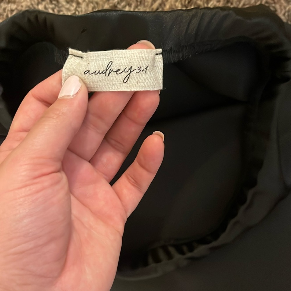 NWOT 3/4 length silk skirt - Picture 2 of 3